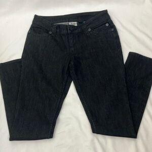 Harley Davidson Black straight leg jeans woman’s size 8